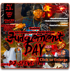 Judgement Day Flyer