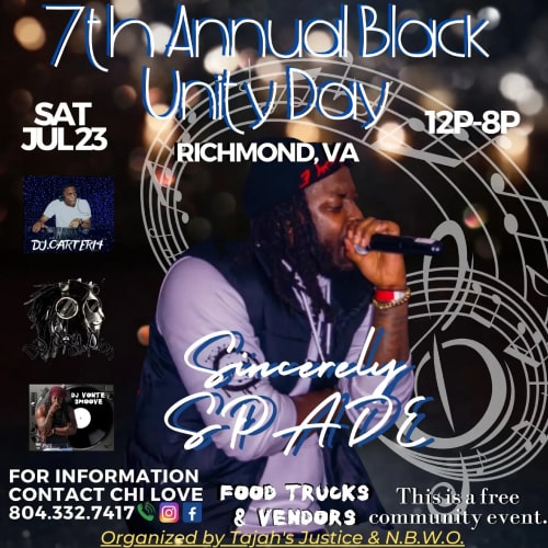 7th Annual Black Unity Day 7th Annual Black Unity Day